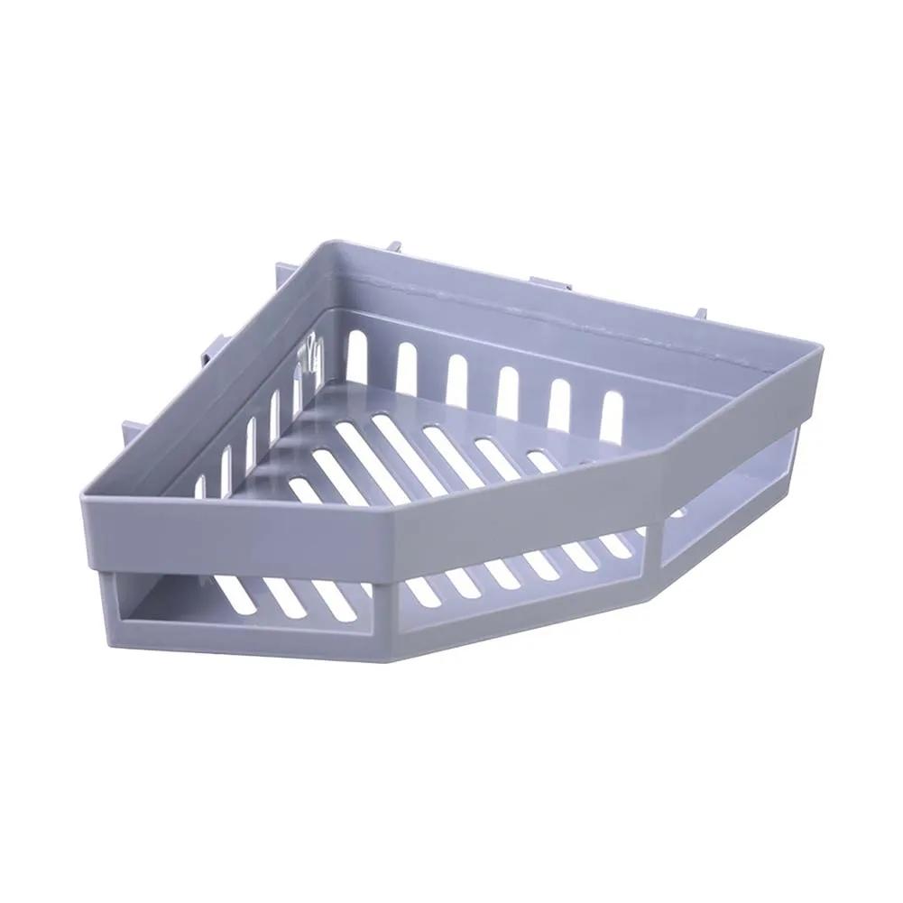 Seamless Sticker Triangle Shelf Toilet Storage Rack Kitchen Bathroom Toilet Shelf Corner Storage Rack