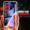 Прозрачный противоударный чехол с защитой Airbag для Motorola Edge 50 Fusion 5G, чехол с защитой камеры Funda на Moto Edge50 Fusion 5G, мягкий чехол из ТПУ