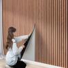 Self-Adhesive Artificial Grille Wall Sticker Peel and Stick Grid Panel Wall Sticker  for Ceiling