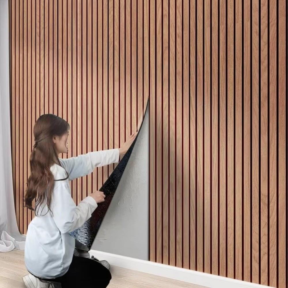 Self-Adhesive Artificial Grille Wall Sticker Peel and Stick Grid Panel Wall Sticker for Ceiling