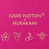 Louis Vuitton x Takashi Murakami Victorine Wallet Multicolor/White Monogram Canvas Women Wallets M28387