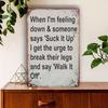 Винтажная металлическая жестяная табличка Настенный декор 20x30 см
