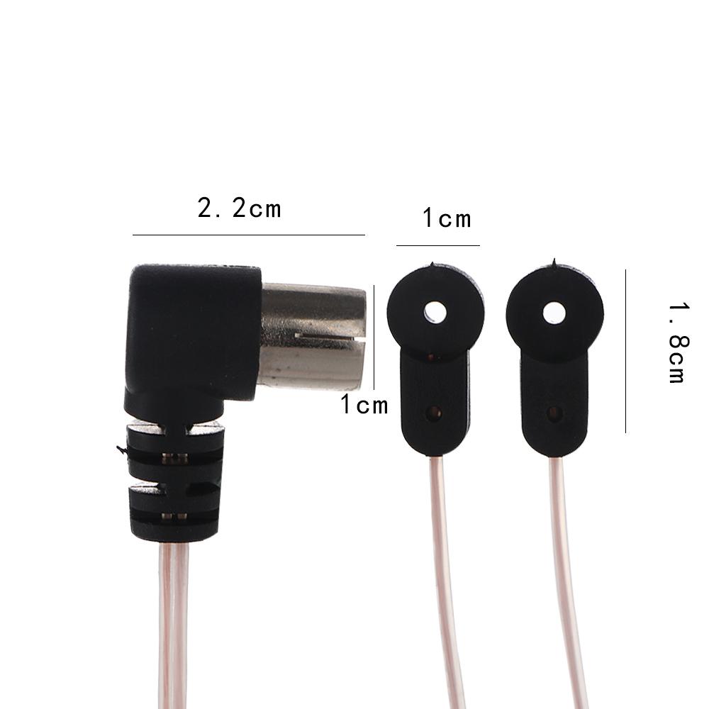 Aerial Male Type F Connector AM/FM Dipole Antenna FM Radio Wire Cable T Antennas FM Radio Antenna