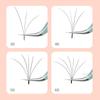 Stainless Steel Colorful Straight Curved Tweezers Pink Blue Purple DIY 1.0mm Eyelash Tweezers Nail Art Rhinestones Picking Tool