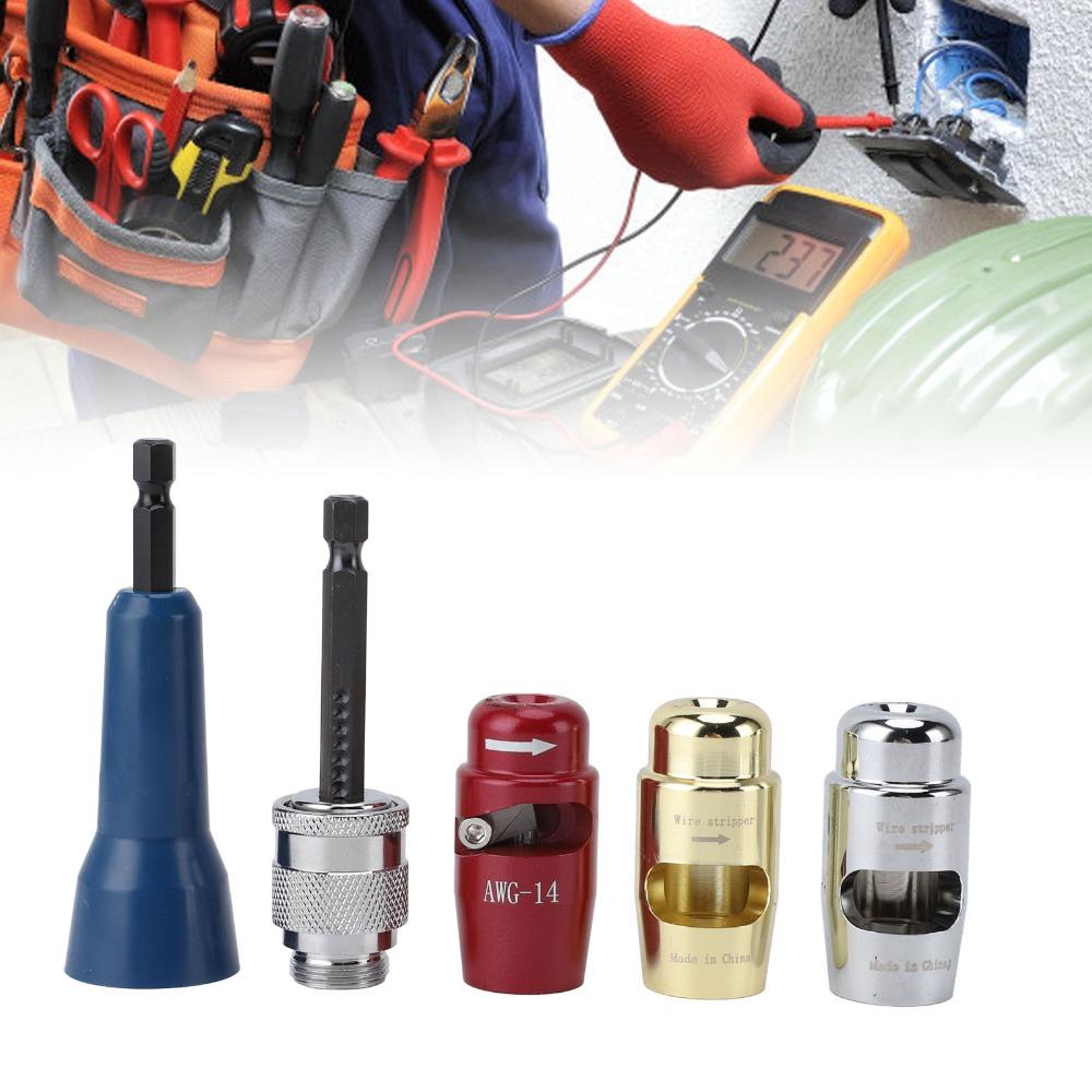 Steel Wire Twisting Tool Portable Drill Wire Stripper Professional Wire Stripping Tool Power Drill