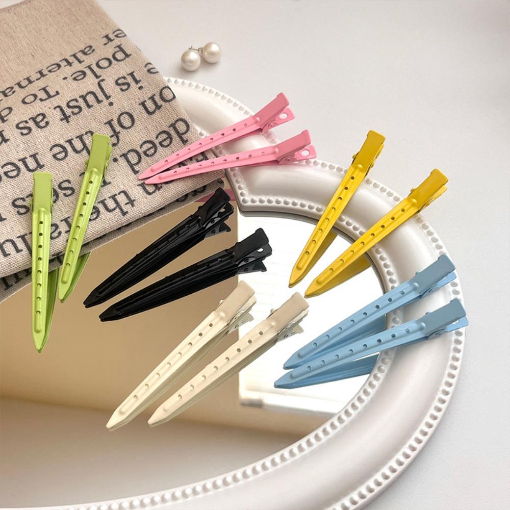 6/12pcs 6/12pcs Styling Hairpins Polychromatic Design Sectioning Clamps Haircut Tools