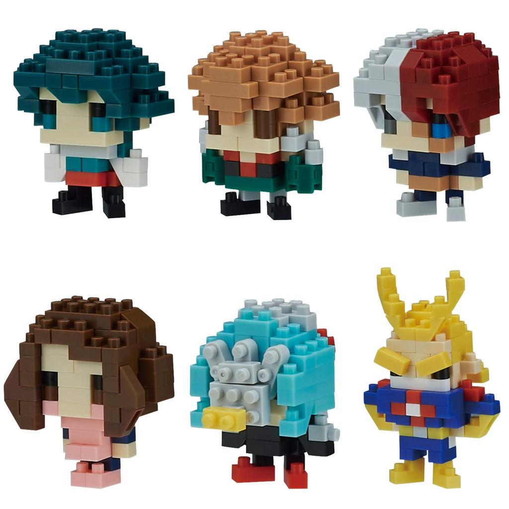 Nanoblock Kawada Nanoblock Mini Nano Моя геройская академия 1 КОРОБКА 6 6 видов всего NBMC_09S = детали,