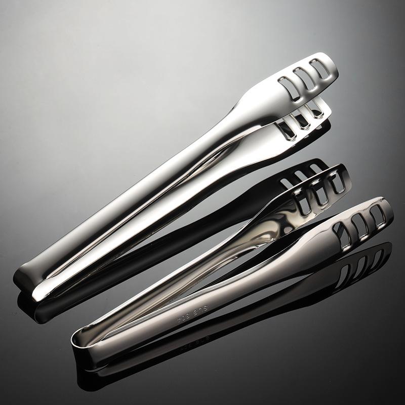 316 stainless steel square head food clip WM multi-specification steak clip bread clip barbecue clip camping utensils