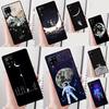 Луна Звезды Космос Астронавт Для Samsung Galaxy A56 A36 A26 A16 A22 A32 A52 A54 A34 A14 A55 A35 A15 A53 A33 A05 A06 Чехол