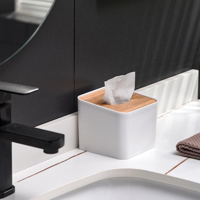 Держатель для салфеток Деревянная коробка для салфеток Бытовая коробка для салфеток Автомобильная коробка для салфеток Мебельная коробка для хранения