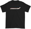 Aircal Airplane Graphic Black T-shirt