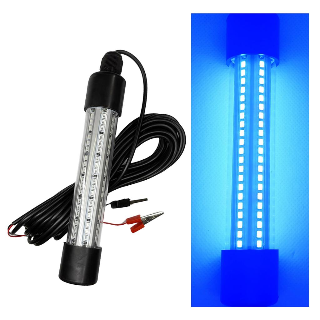 Led Underwater Fishing Light Fish Finder Lamp Warterproof Boat Lights Cool White/Warm White/green/blue Accessories Sea Drop Deep