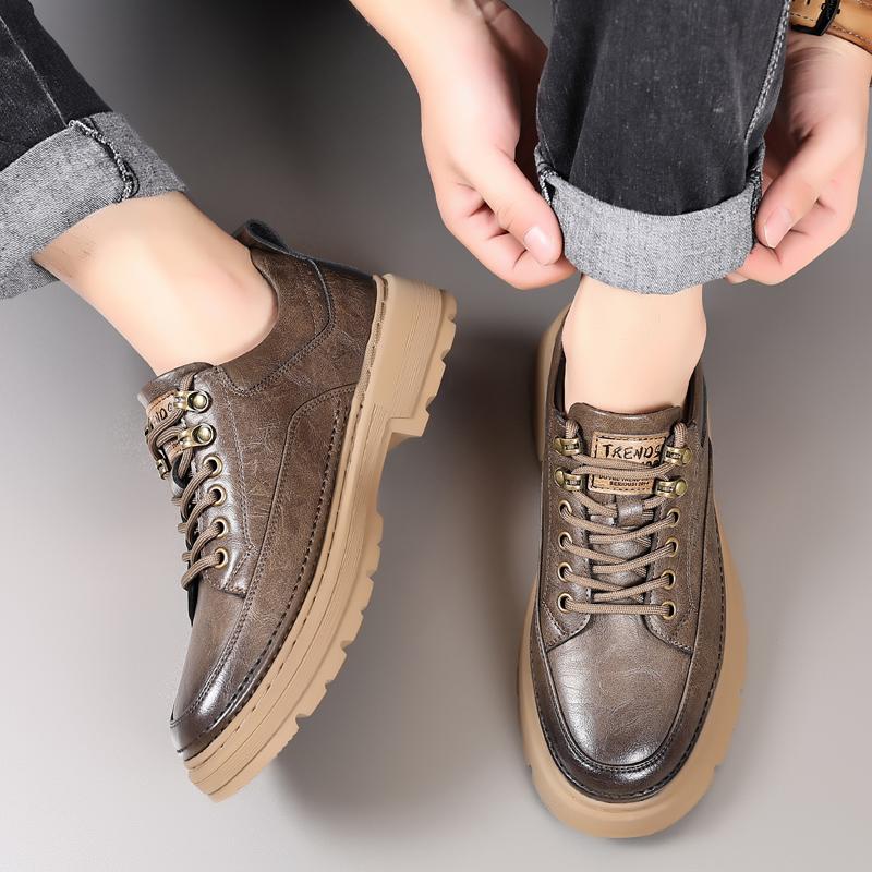 Men's Classic Business Dress Oxford Shoes 2024 New Brand Casual Comfortable Fashion Derby Shoes Luxury Leather Walking Shoes