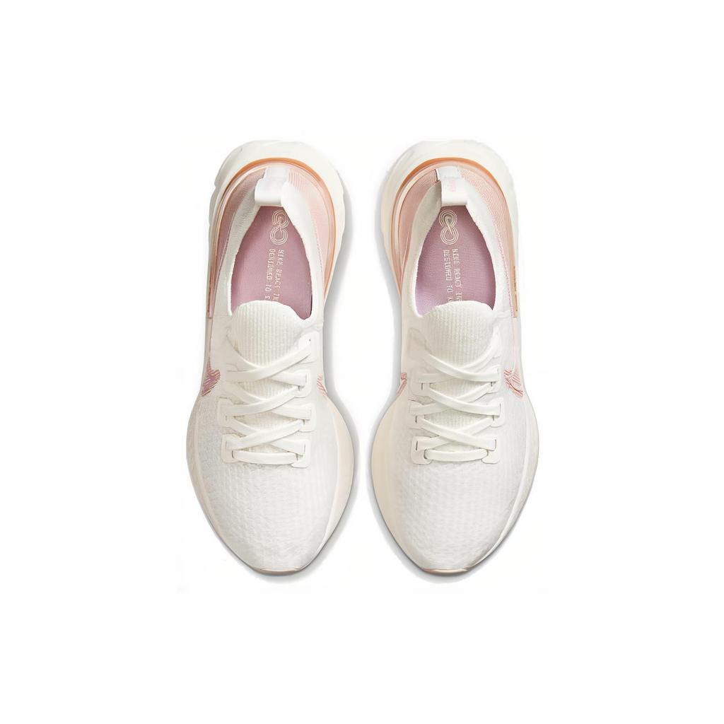 New Nike React Infinity Run Flyknit Sail Metallic Copper Women's CD4372-103