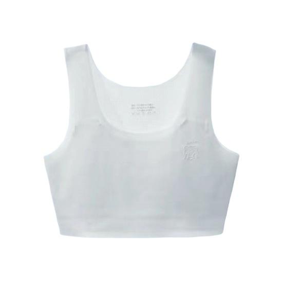 Girl Development Period Bra with Wide Elastic Straps Seamless Breast Support And Coverage No Steel Rings High