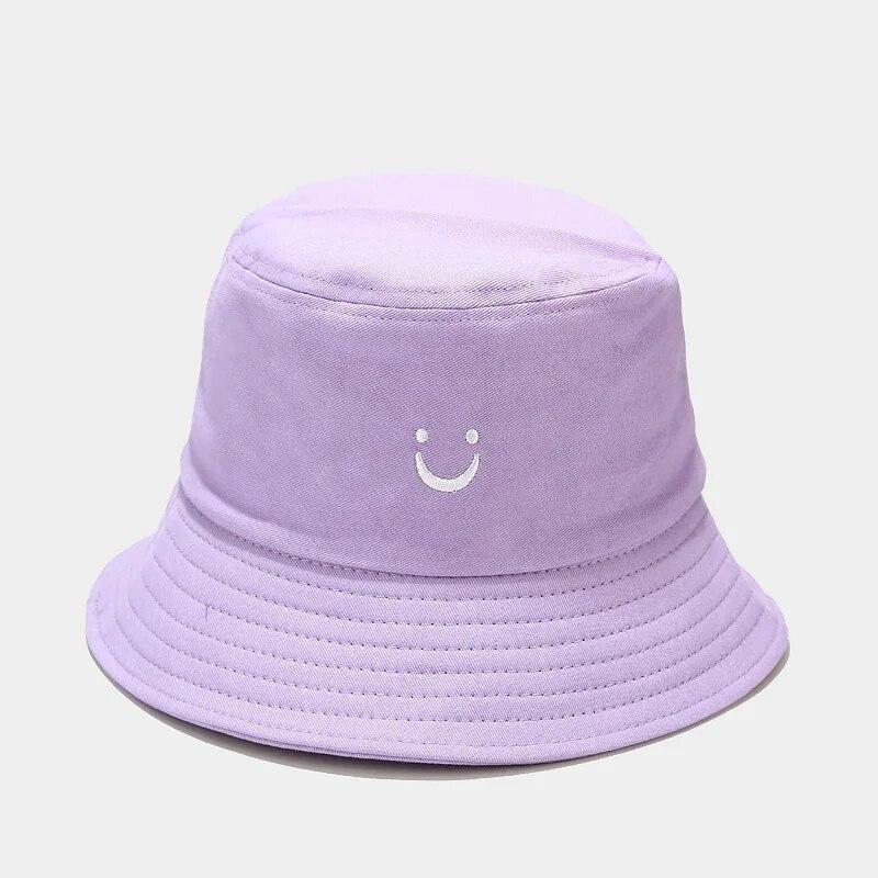 Spring Summer Embroidery Bucket Hat Bob Men Women Sunscreen Basin Hat Fashion Cute Fisherman Hat Wild Panama