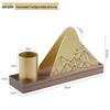 MCHX Stainless Steel Semicircular Desktop Tissue Holder