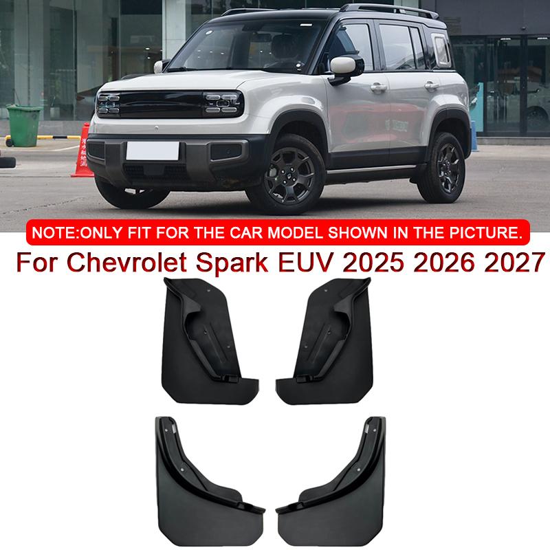 Автостайлинг Для Chevrolet Spark EUV 2025 2026 2027 ABS Автомобильные Брызговики Защита от Грязи Брызговики Передние Задние Крылья Аксессуар