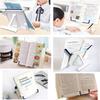 1PC Reading Stand Portable Books Stand Recipe Shelf Folding Cookbook Holder Organizer Bookend for Music Score Recipe Tablet TMZ