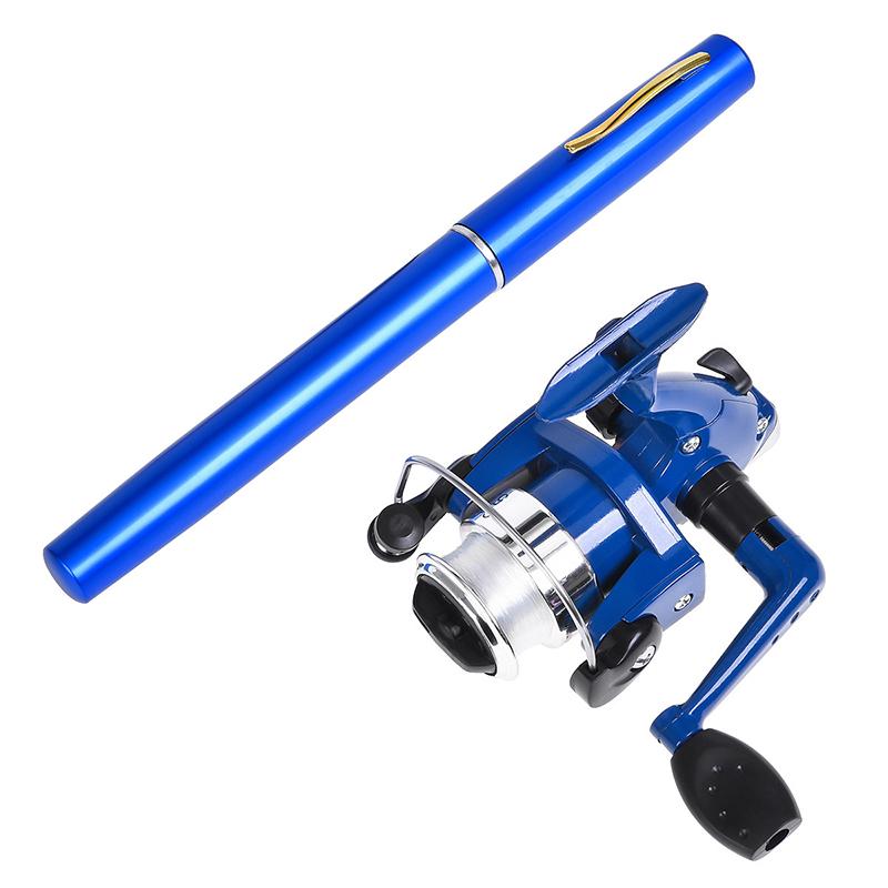 Ультра короткие карманные удилища Steelhead Fishing Rods Small Micro Mini Fishing Rods 1.1M Drum Reel Ice Fishing