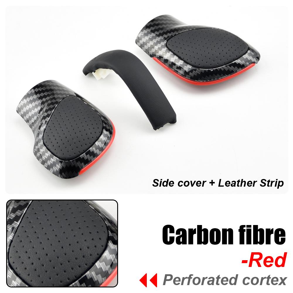 For VW Golf MK6 MK7 R GTI Passat B7 B8 CC R20 Jetta MK6 GLI DSG Gear Shift knob With Leather Gearbox Shift Lever Cover