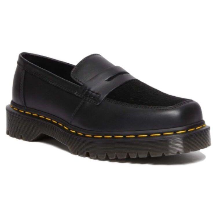 Dr. Martens Pny Другие Туфли на толстой подошве с круглым носком Повседневная обувь Женская обувь Черный Желтый 31303001