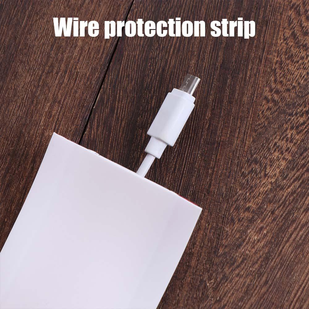Самоклеящийся Электрический Кабель-Канал Мягкий Напольный Кабель-Кабель Кабельные Крышки На Пол