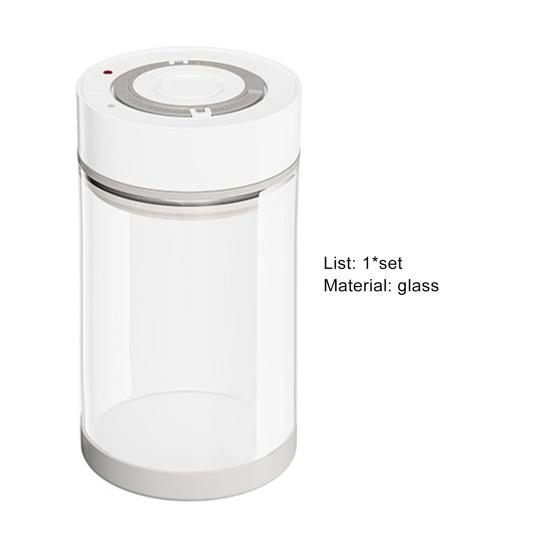 600/950 мл Герметичный контейнер Высокой вместимости Влагонепроницаемый Пищевой Автоматический Вакуумный Контейнер для Кофе