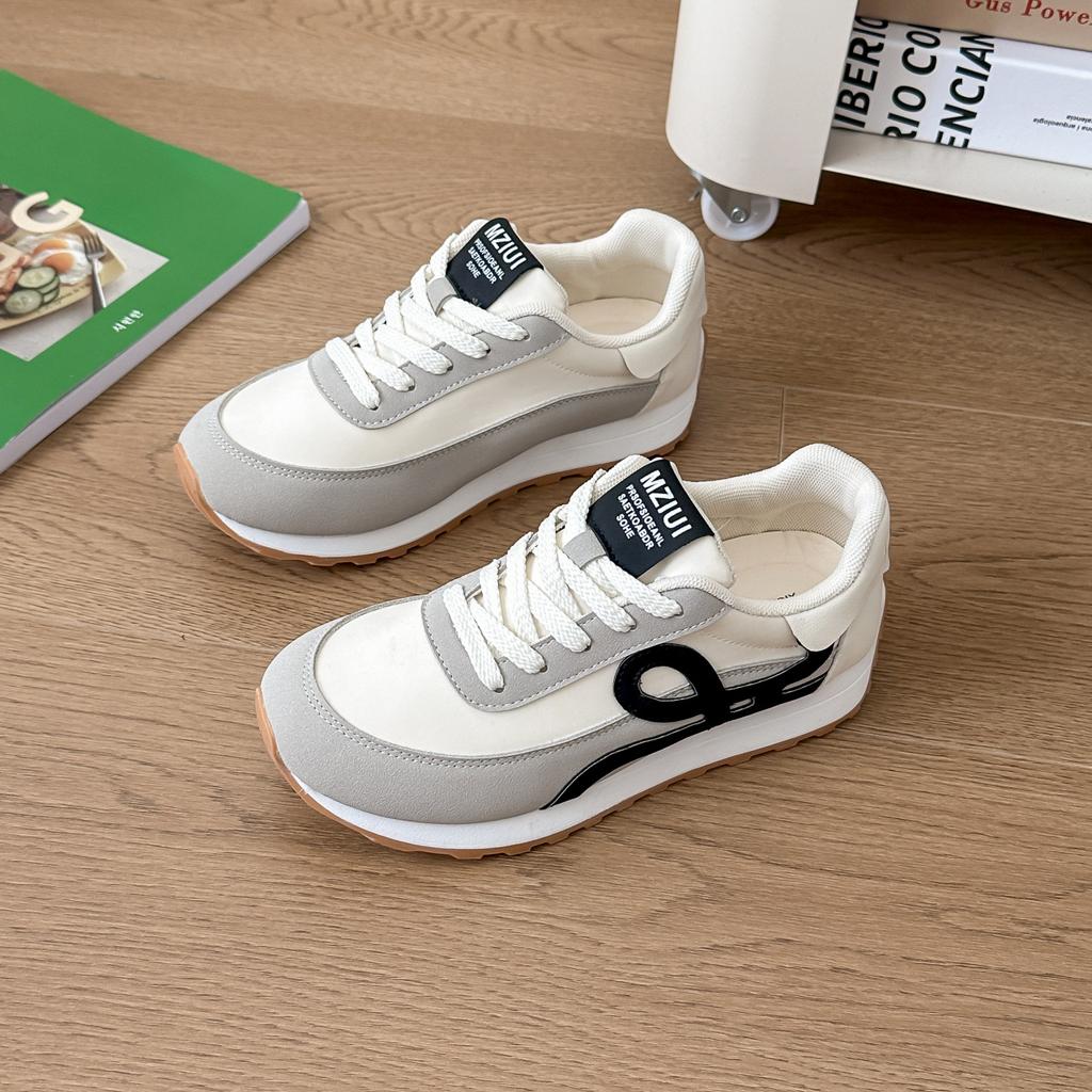 Forrest Gump Shoes Women's 2025 Spring and Summer New Trendy Little White Shoes Retro Versatile Breathable Sports Casual Moral Training Shoes