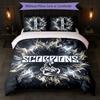 Scorpions Print 3Pcs Bedding Set Duvet Cover With Two Pillowcases Soft Bed Linen For Household Bedroom