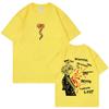 Anime Tokyo Ghoul Spider Lily T-shirt Unisex Cartoon Kaneki Ken Graphic T Shirts Unisex Y2K Gothic Round T-shirt Print Crew Neck Casual T Shirt