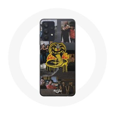 Coque - Cobra Kai - Samsung Galaxy A32 5G - Souple - Blanc - Motif Logo