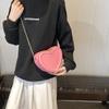 Trendy Ins Style Heart Bag Pu Material Sweet Fresh Shoulder Bag For Ladies