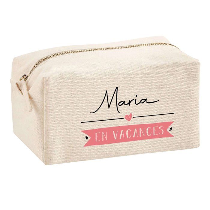 Trousse multifonction Maria en Vacances Cadeau Anniversaire Noël Collègue Départ Retraite Idée | Trousse Scolaire Fournitures Bureau