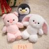 6 Стилей Мультяшные Бегущие Животные Плюшевые Игрушки Панда Пингвин Кролик Слон Кукла Нежная Живая Кукла-Компаньон Забавный Детский Подарок
