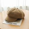 Octagonal Retro Berets Hat Duck Tongue Painter Cap Fashion Vintage Newsboy Cap  Girls