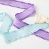 100% Polyester Eco-friendly Single Face DIY Handmade Headdress Hair Accessories Ruffled Houndstooth Webbing Bow 3.8cm Plaid