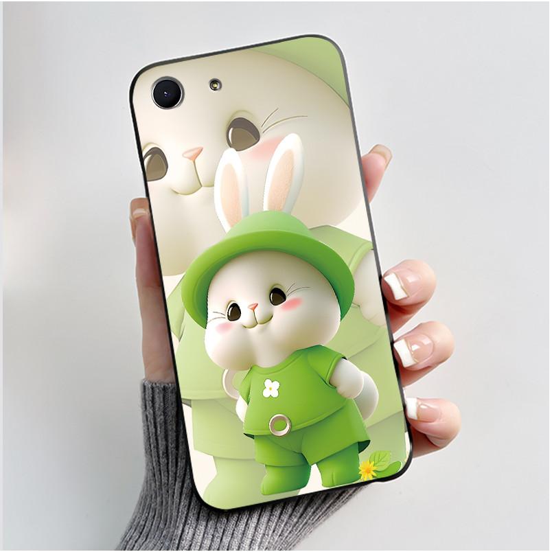Case For sony Xperia XZ4 Compact Black Silicone Soft Case sony Xperia Ace 2019 Luxury Cute Love Rabbit Funny Cartoon Back Cover