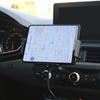 Автомобильное беспроводное зарядное устройство для телефона с автоматическим зажимом для Samsung Z Fold 5/4/3, GPS-навигационный держатель, беспроводная автомобильная зарядка Qi