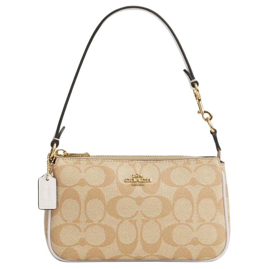 Coach Nolita 19 Винтажная Классическая Сумка на Плечо из ПВХ Женская сумка на плечо Хаки CS442-IMDQC