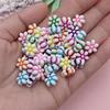 Ювелирные изделия своими руками 100 шт. бабочка шар ручной работы буква цветок бисер акриловый материал ожерелье браслет аксессуары