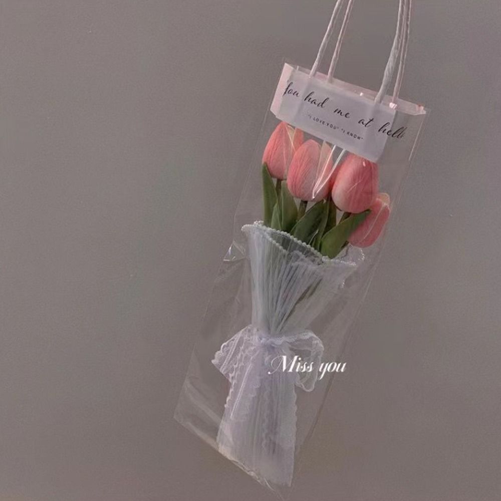 30Pcs/Set Photo Props Flower Wrapping Bag Flower Packaging Materials for Mother's Day