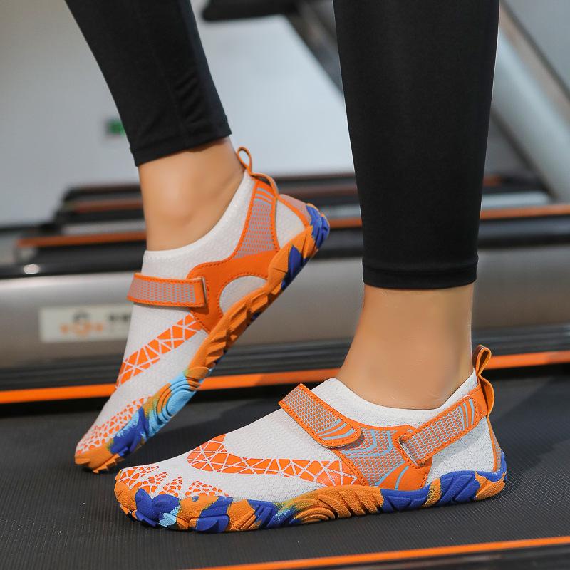 Унисекс indoor fitness обувь с толстой нескользящей амортизирующей подошвой для тренировок, беговой дорожки, скакалки и йоги.