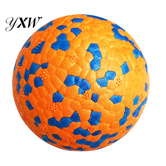 Anti-obesity Dog Ball Toy High Elastic Bite Resistant Anxiety Relief with Outdoor Unique 3D Protrusions for Aggressive Chewers Interactive Pet