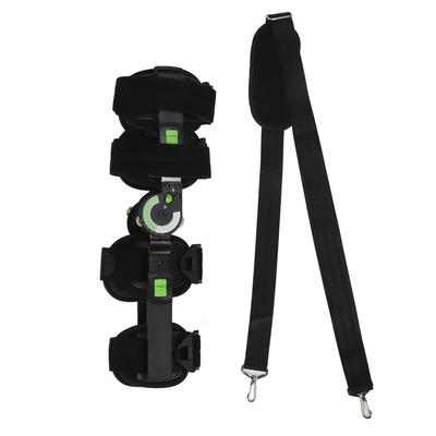 Регулируемый шарнирный наколенник с плечевым ремнем для восстановления и стабилизации после операции на колене