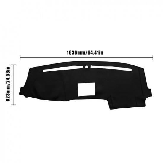 1Pcs Car Dashmat Dash Interior Mat For Ford F-150 2015-2017 Dashboard Cover Pad