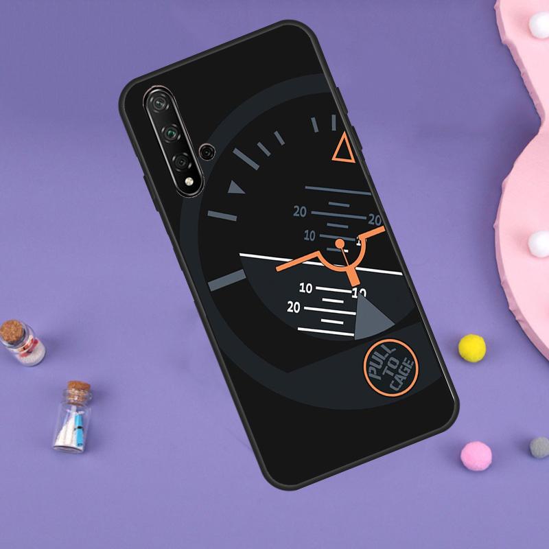 Flight Instruments For Huawei Nova Y61 Y60 Y70 Y72 Y73 Y90 Y91 9 10 SE 7i 8i 11i 12i P30 P40 Lite P60 Pro Case
