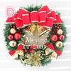 Christmas Decorations 30cm Christmas Wreath Artificial Wreath Door Hanging Window Props Background Christmas Tree Accessories