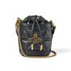 Vivienne Westwood Small Bucket Shoulder Bag Kitty Nappa Quilted 4c030009w L006u