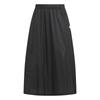 FOS Series Future Style Woven Skirt Water-Resistant Comfortable Casual Long Skirt Women Skirts Carbon-Black JM4268